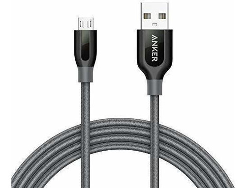 Cable Anker Powerline+ Microusb De 3 Pies Durable, Doble