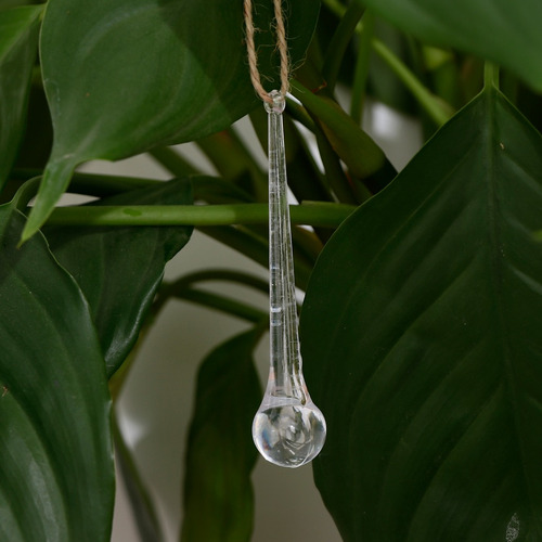 10 Piezas De Cristal Colgante De Gota De Lluvia Piezas De