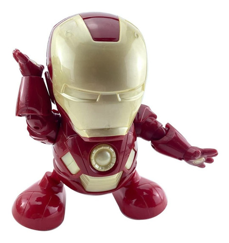 Cool Dancing Iron Man Juguete Musical Estilo Clásico 7.5 Pul