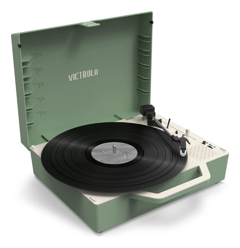 Tocadiscos Tipo Maleta Sustentable Victrola Re-spin