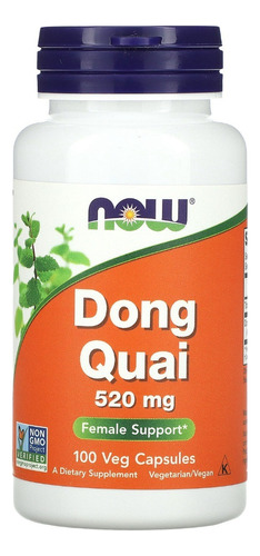 Dong Quai 500mg Americano Sin Gluten