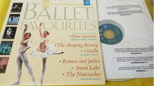 Laserdisc Ballet Favourites Don Quixote Giselle Swan Lake