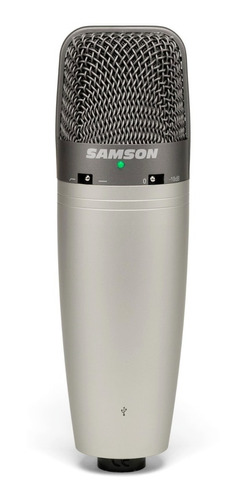 Micrófono Condensador Samson C03u Multipatrón Usb