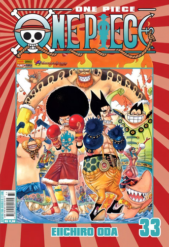 One Piece Vol. 33, de Oda, Eiichiro. Editorial Panini Brasil LTDA, capa mole em português, 2015