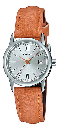 Reloj Casio Ltp-v002l-7b3 Acero Mujer Plateado