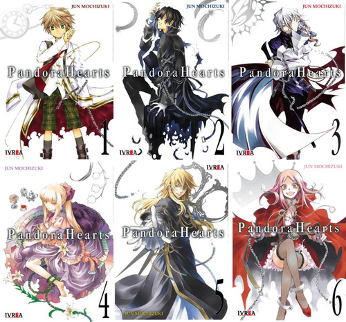 Ivrea - Pandora Hearts - Pack Serie Completa De 24 Tomos