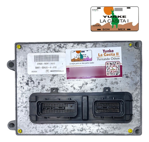 Computadora Saturn Vue 3.5l 04-05 37820-rdm-a410 (Usado)