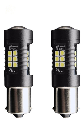 2 Focos Led Luz 1156 1157 Ba15s Bay15d P21w P21/5w Reversa