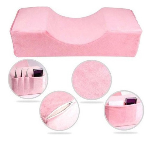 Almohada De Maquillaje Con Extensión De Dos Pestañas