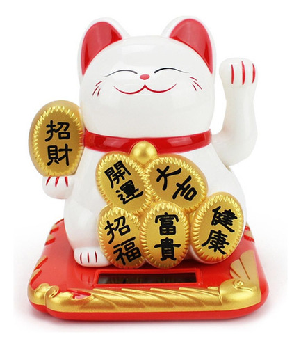 Maneki Neko, Gato Que Saluda La Riqueza De Fortune Cats, Lin