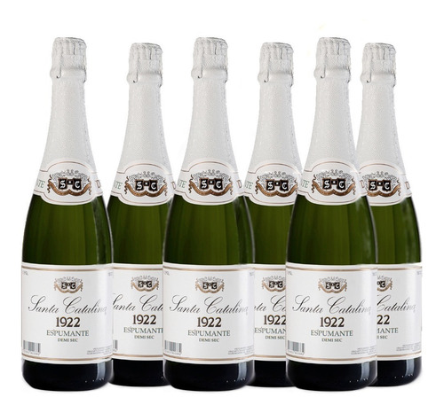 Espumante Demi Sec 6 Botellas