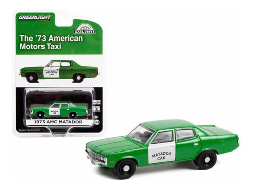 Greenlight 1973 Amc Matador Fare-master Taxi