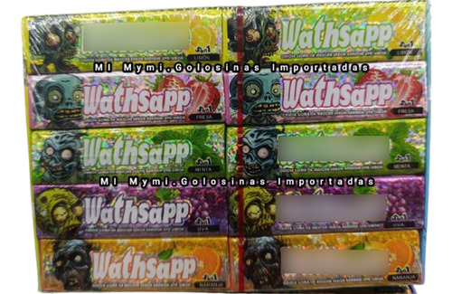 Chicles Surtidos Plantas Vs Zombies + Stickers - Mari X20u