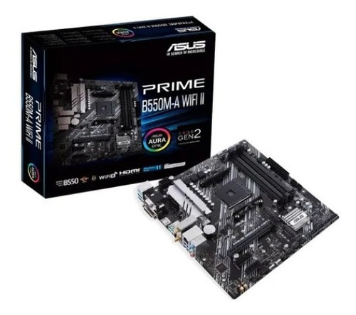 Motherboard Asus Prime B550m-a Wifi Ii Am4 