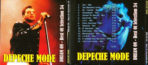 Depeche Mode Cd Dream On (15 Mixes) Europa 2001 Cerrado Nvo 
