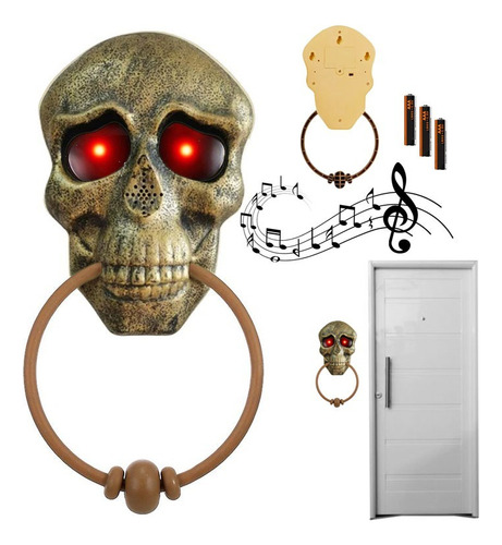 Timbre Para Puerta / Decoración / Fiesta Halloween