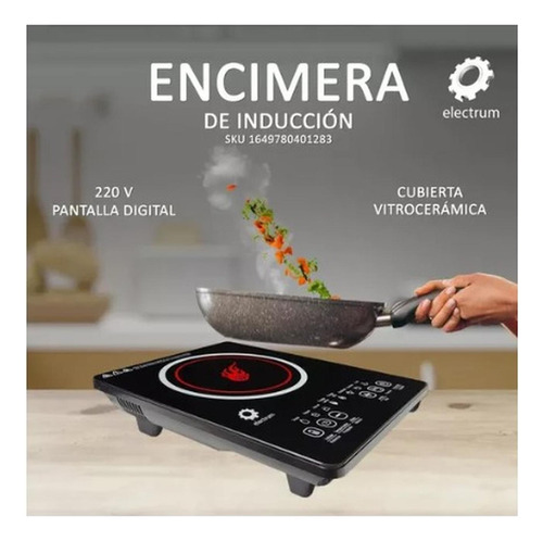 Imagen 4 de 7 de Encimera Vitroceramica Infrarroja 1 Plato