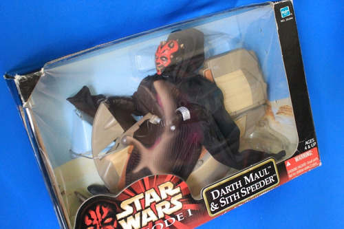 Darth Maul & Sith Speeder 12 Pulgadas Star Wars Episodio 1