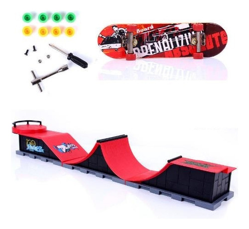 Mini Rampas Profesionales Fingerborad Park Finger Skate .
