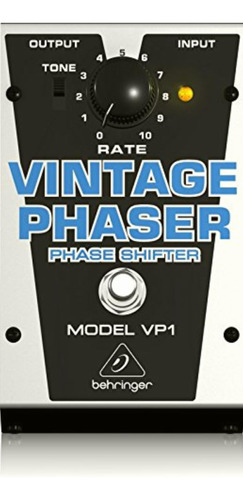 Behringer Vintage Phaser Vp1 Authentic Vintage-style Phase