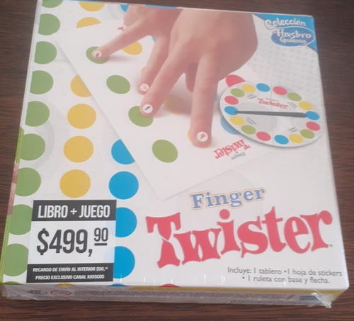 Hasbro Coleccion Nº04 Finger Twister Para Dedos Ed. Clarin