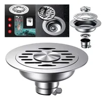 Comprar Coladera Baño Acero Inoxidable Anti Olores E Insectos Wohingo Rejilla Baño Coladera De Baño Coladera Anti Olores Rejilla Para Coladera Coladera Acero Inoxidable