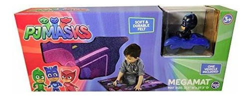 Alfombra De Rompecabezas Pjmasks Mega Mat - 31.5 X 27.5 (el 