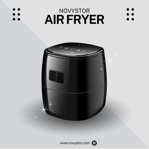 Freidora De Aire Manual 5l, Saludable Y Sin Aceite, 1350w