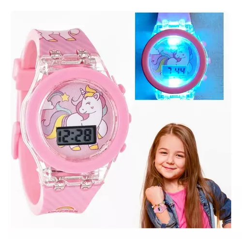 reloj niña con pulsera de regalo