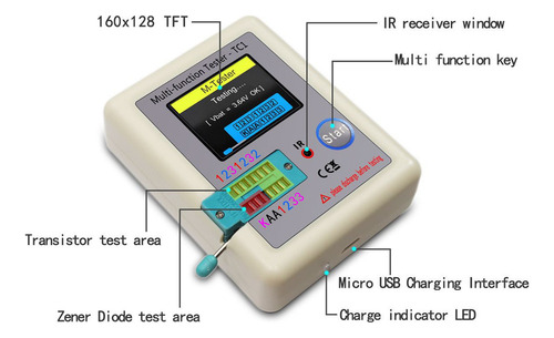 Gtx Comprobador De Transistores Multifuncional