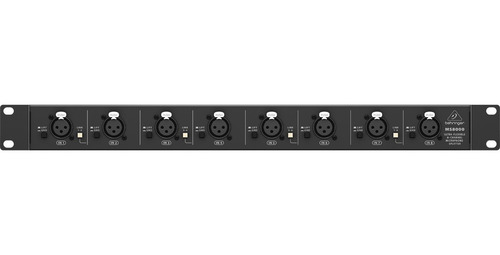 Mezcladora Splitter De 8 Canales Xlr Rack Behringer Ms8000