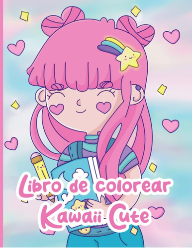 Libro: Libro Para Colorear Kawaii Cute (spanish Edition)