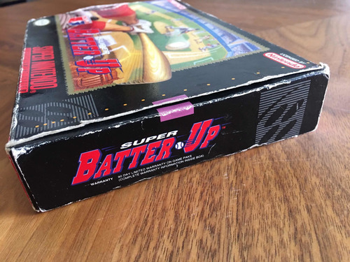 Videojuego Nintendo Snes Super Batter Up Namco 1992 En Caja (Usado)