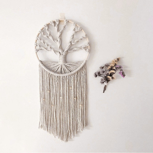 De La Vida Macramé Atrapasueños Estilo Bohemio Colgante