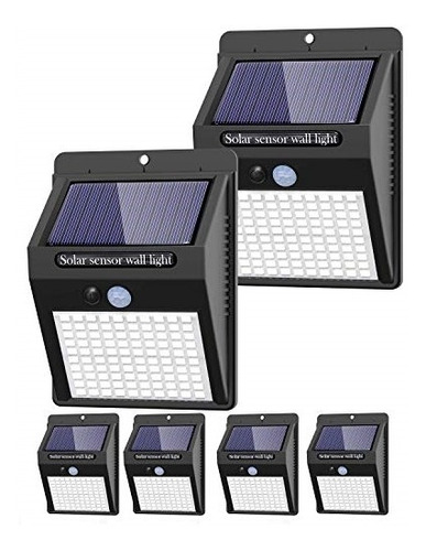 Lámpara Solar Paquete De 6 Luces Solares 3 Modos Led