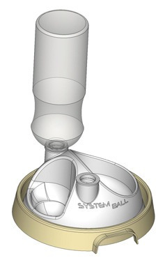 Bebedouro E Comedouro 3x1 Jetaplast System Ball - Vermelho