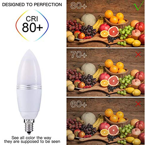 Bombillas Led E12, Bombilla Led De Candelabro De 12 W (equiv
