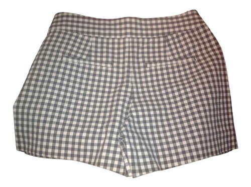 Short Con Estampado A Cuadros