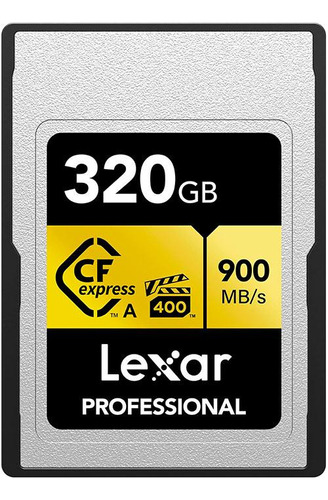 Cartao De Memoria Lexar Professional Gold S 320gb Type A