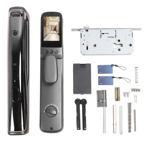 Llave De Aplicación Smart Door Lock 3d Con Tarjeta De Huella