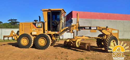 Imagem 2 de 14 de Motoniveladora Caterpillar 120k