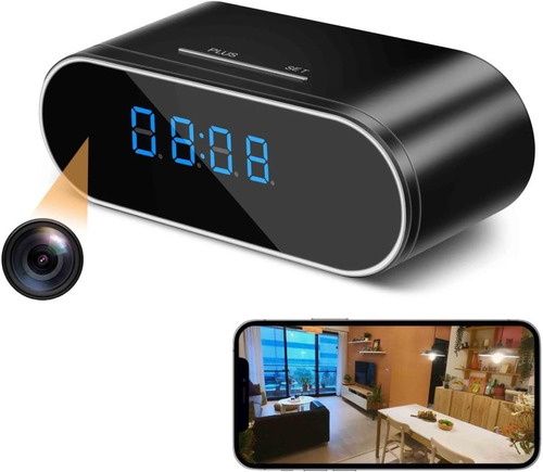 Oculta Inalámbrica Wifi Mini Cámara Hd 1080p Cámara En Reloj