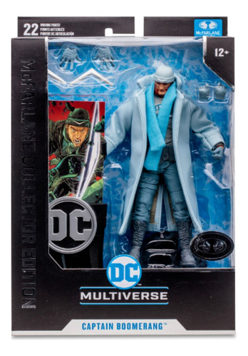 Figura De Acción Capitán Boomerang Dc Multiverse Mcfarlane