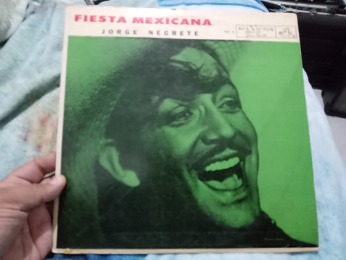 Lp Jorge Negrete Fiesta Mexicana Vol Il En Acetato,long Play