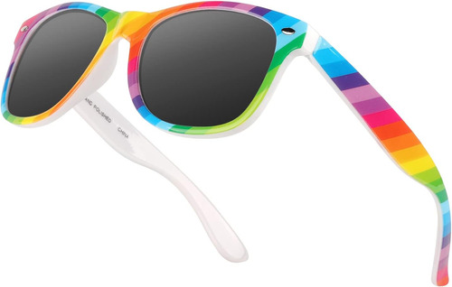 Sunnypro Rainbow Gafas De Sol Pride Accesorios Mujeres Lgbtq
