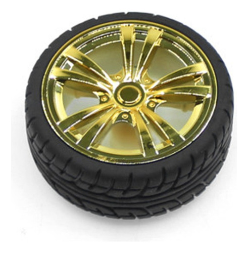 Llanta Cromada Para Motorreductor 2