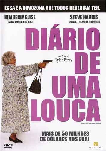 Diário De Uma Louca - Dvd - Kimberly Elise - Steve Harris