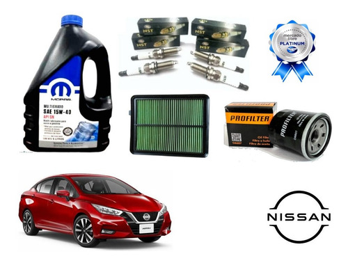Afinacion Completa Nissan Nuevo Versa 2020 2021 2022 23 Nst