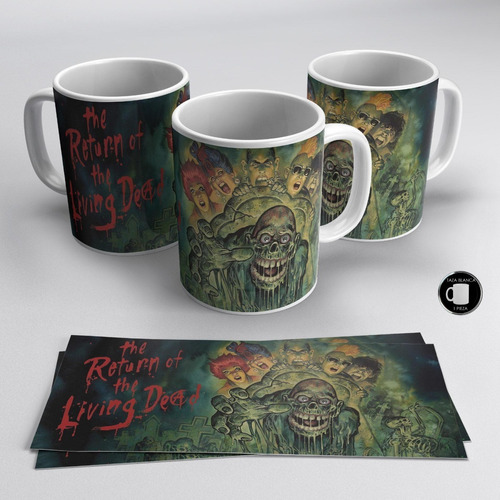 Taza Blanca 11 Oz / Return Of The Living Dead , M01 (1 Pz)