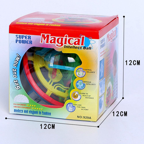 Bola Magnética Magic Perplexus Maze Balance Iq, 100 Niveles